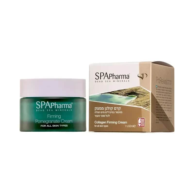 קרם מיצוק קולגן ומינרלים מים המלח - SPA Pharma 50 מ"ל