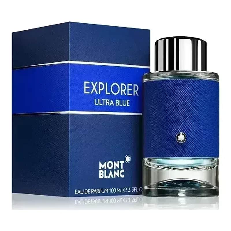 בושם לגבר מונבלאן אקספלורר אולטרא בלו 100 מ"ל Mont Blanc Explorer Ultra Blue E.D.P