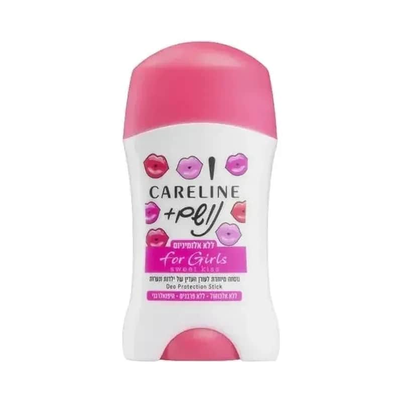 קרליין דאורדורנט סטיק נושם Careline Sweet Kiss - נפח 50 מ''ל