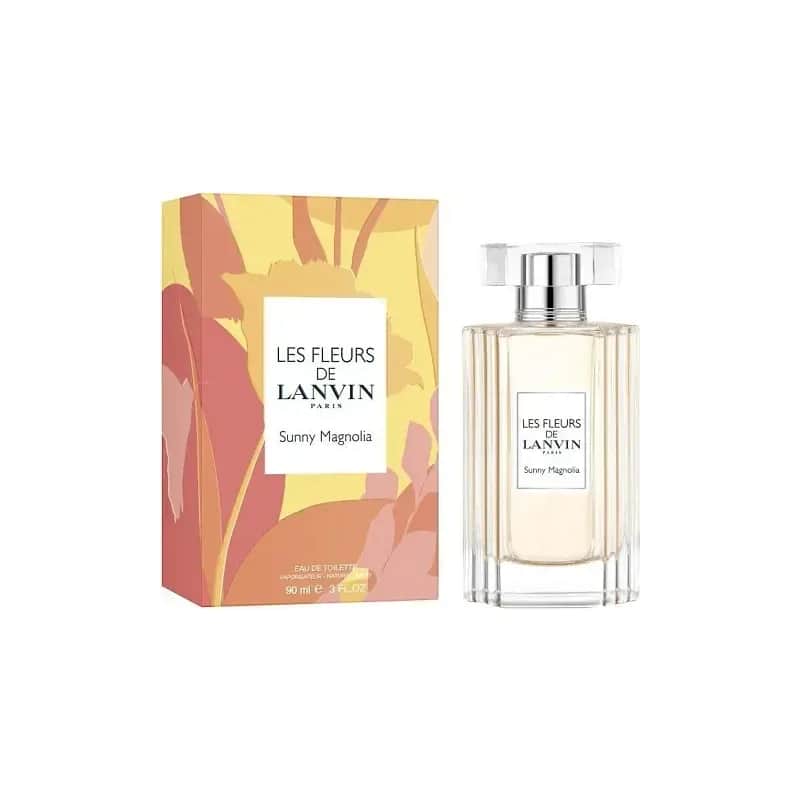 בושם לאישה 90 מ''ל Lanvin Les Fleurs Sunny Magnolia - או דה טואלט E.D.T. המשלב את ניחוחות הקיץ המושלמים