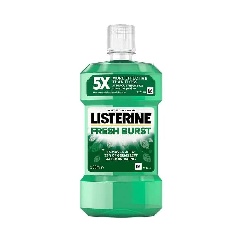ליסטרין בטעם מרענן לשטיפת הפה 500 מ"ל - מבית LISTERINE