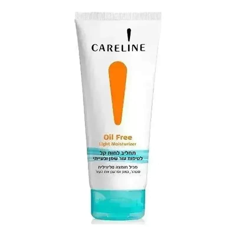 CARELINE OIL FREE תחליב לחות קל