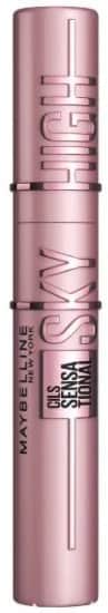 Maybelline - מסקרה לאפקט הארכה ונפח מקסימלי Sky High - בצבע שחור