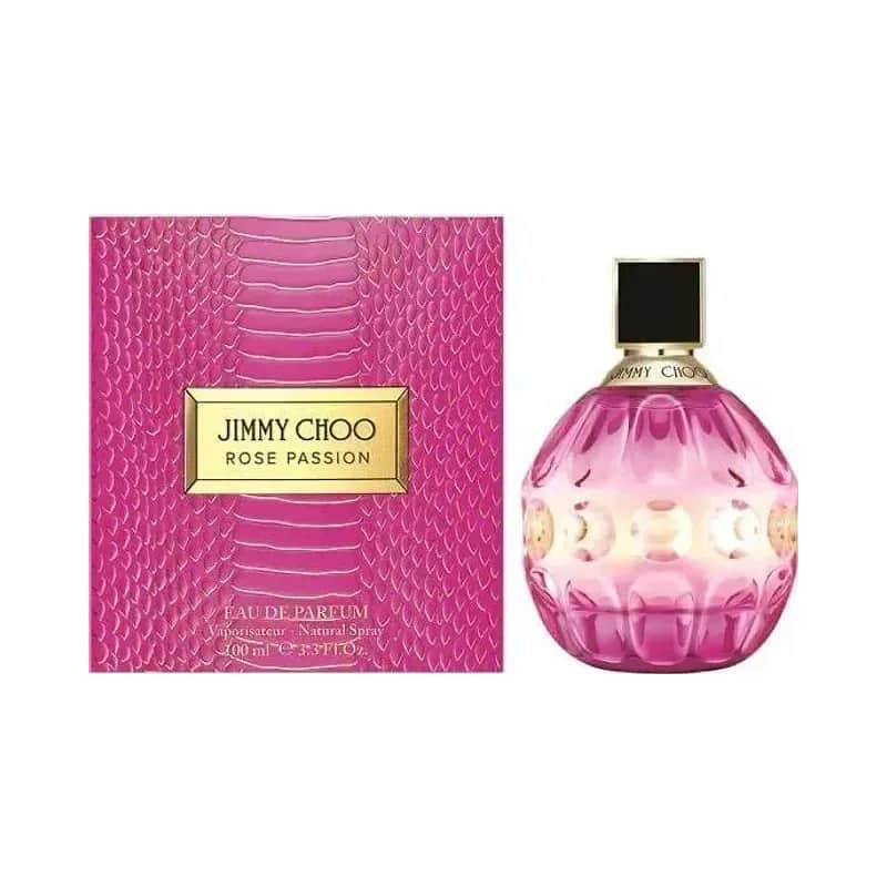 בושם לאישה 100 מ"ל Jimmy Choo Rose Passion - או דה טואלט E.D.T. לנשים עם ניחוח מפתה ומרענן