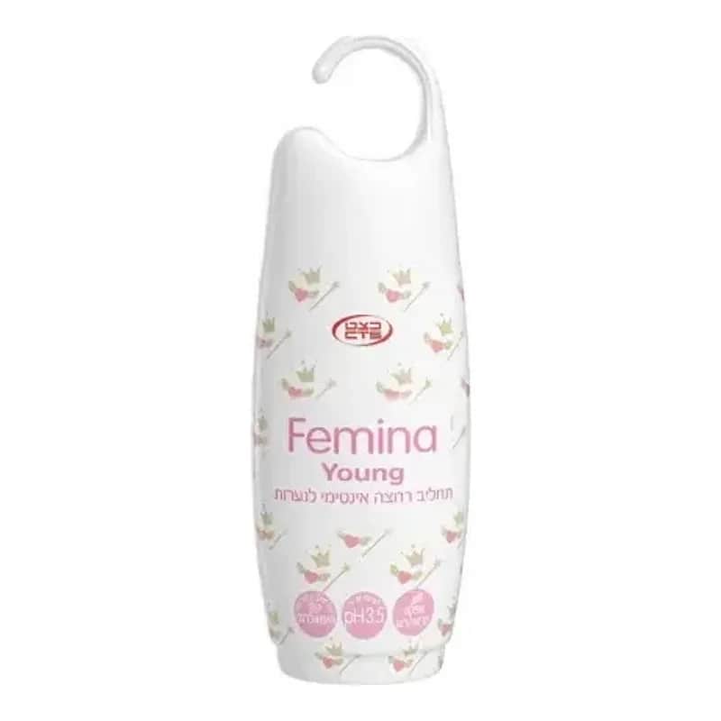 Femina - יאנג תחליב רחצה אינטימי - בנפח 220 מ''ל