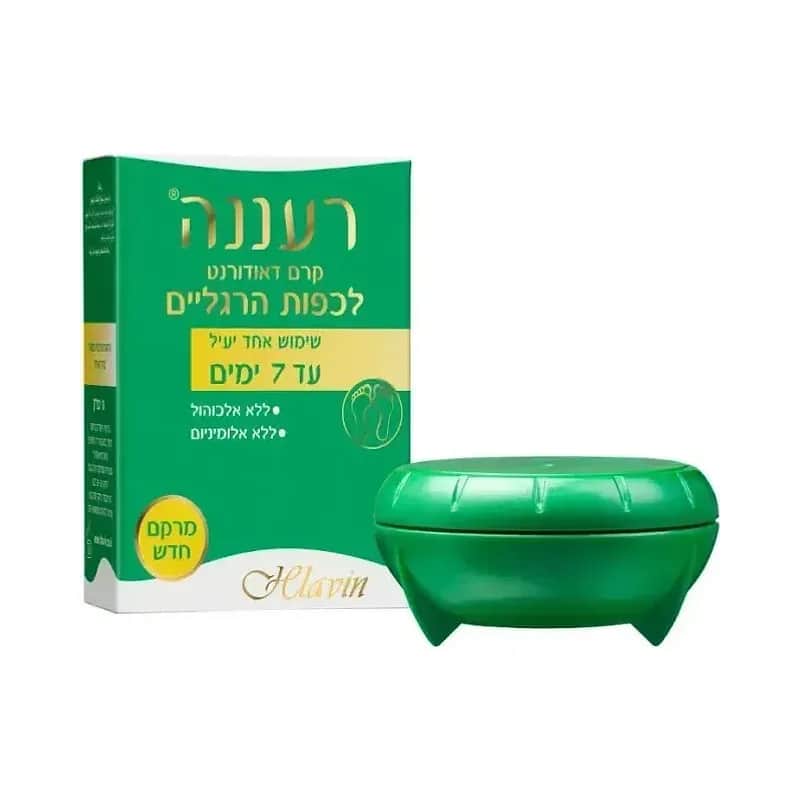 רעננה חלאבילין רעננה קרם דאודורנט לכף הרגל