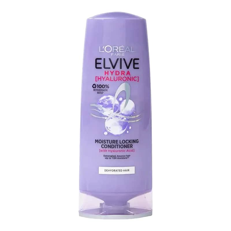 Elvive - מרכך Hydra Hyaluronic לוכד לחות עד 72 שעות מבית Loreal - נפח 500 מ''ל