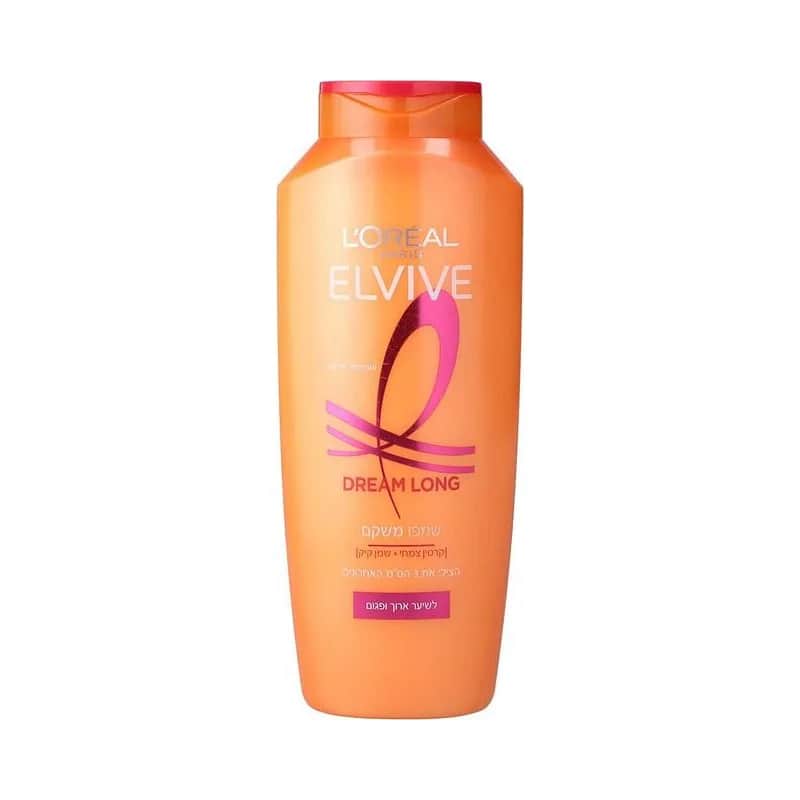 Elvive שמפו משקם לבקצוות מפוצלים מבית Loreal נפח 500 מ"ל