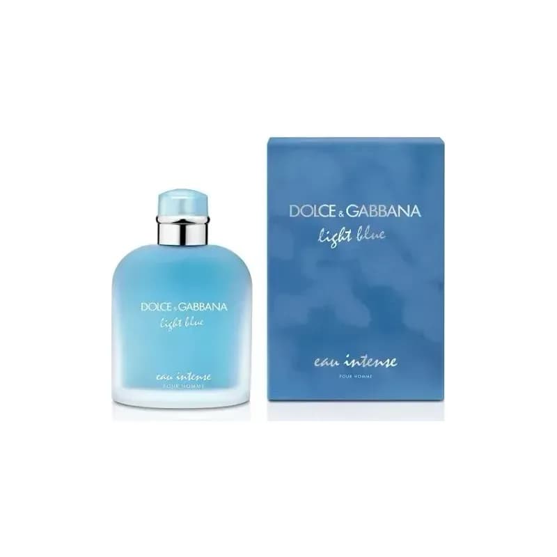 בושם לגבר Dolce & Gabbana Light Blue Eau Intense 100 Ml בלו לייט אינטנס