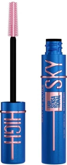 Maybelline - מסקרה למראה ריסים באורך אינסופי Sky High - צבע כחול נייבי