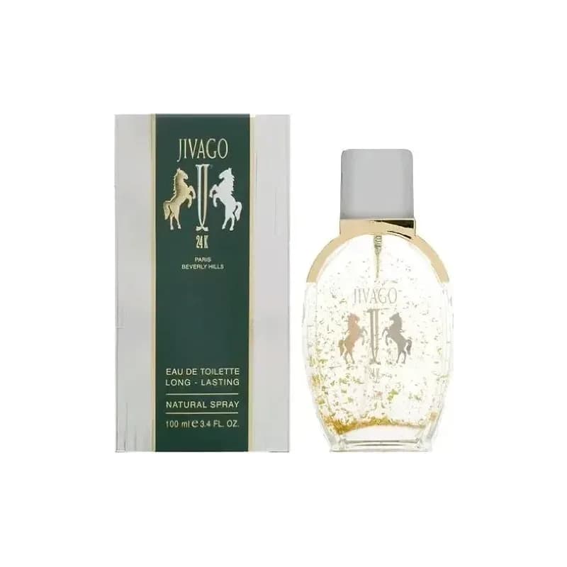 בושם לגבר 100 מ"ל Jivago 24K - או דה טואלט E.D.T. לריחות עשירים ומפתיעים