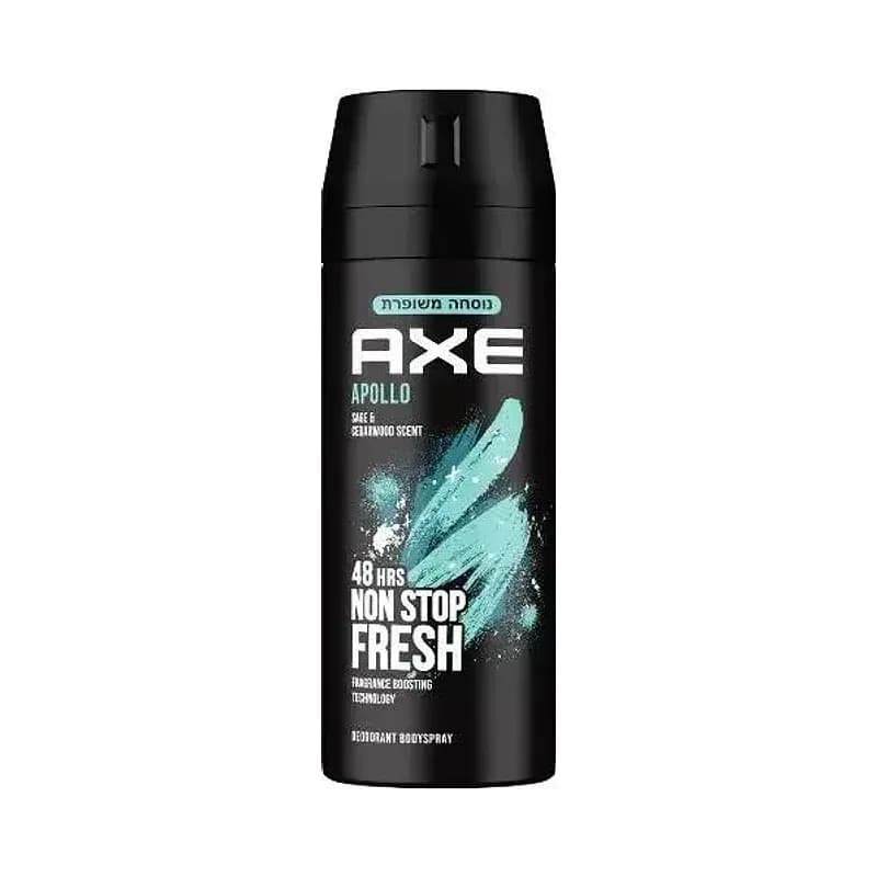 AXE אפולו – דאודורנט ספריי גוף עם ניחוח מרענן ועמיד