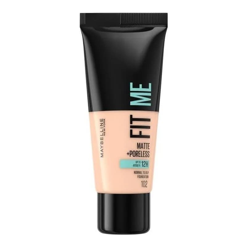 Maybelline - מייקאפ בגימור מט ומרקם קליל Fit Me - גוון 102  