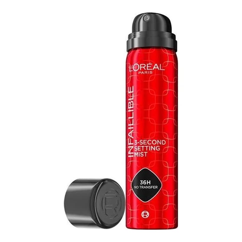 Infaillible - Loreal ספריי מקבע איפור - נפח 75 מ''ל