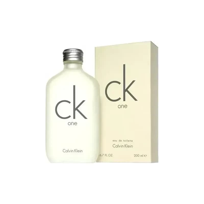 בושם יוניסקס 200 מ"ל Calvin Klein One - או דה טואלט E.D.T. המשלב את הניחוח המפתה של קלווין קליין
