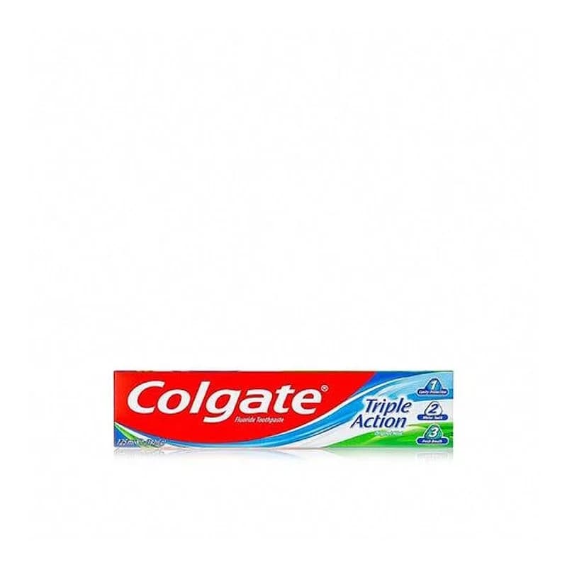 Colgate - משחת שיניים Triple Action - בנפח 100 מ''ל