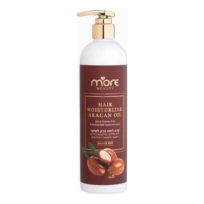 קרם לחות ארגן לשיער ללא מלחים More