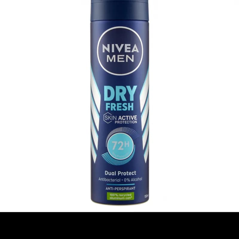 דאודורנט ספריי לגבר Nivea Dry Fresh - נפח 150 מ''ל