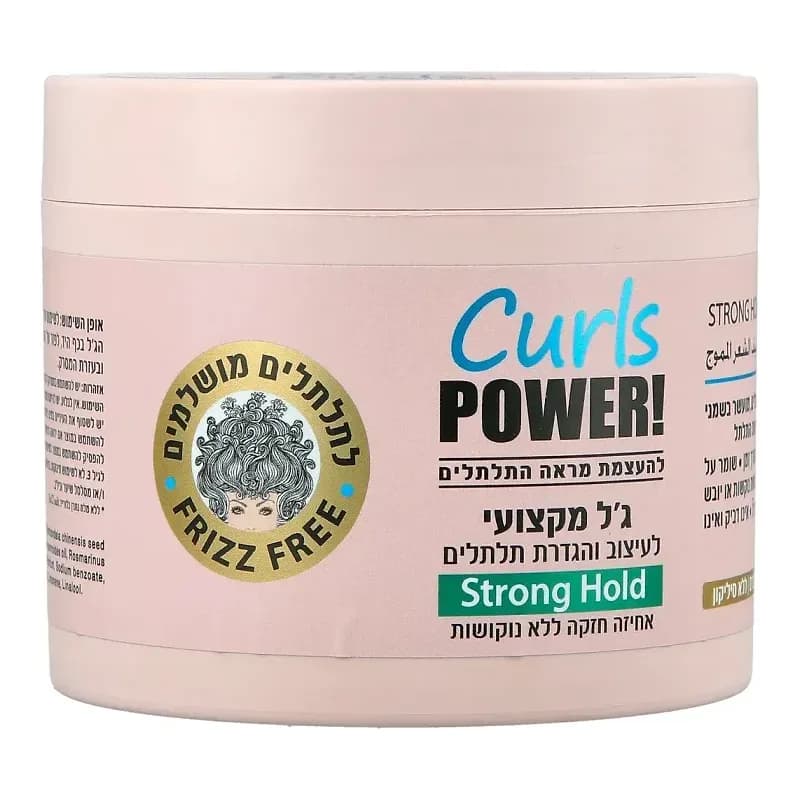 ג'ל אחיזה חזקה לעיצוב תלת