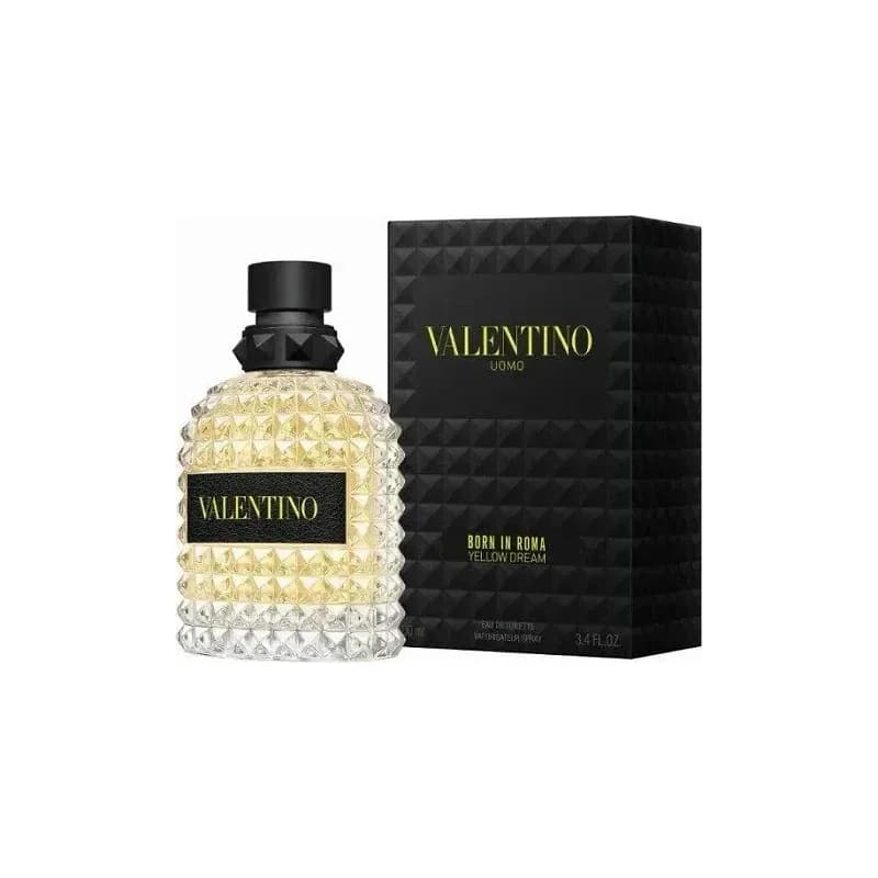 בושם לגבר 100 מ"ל Valentino Uomo Born In Roma Yellow Dream - או דה טואלט E.D.T. המשך את החלום הצהוב שלך!