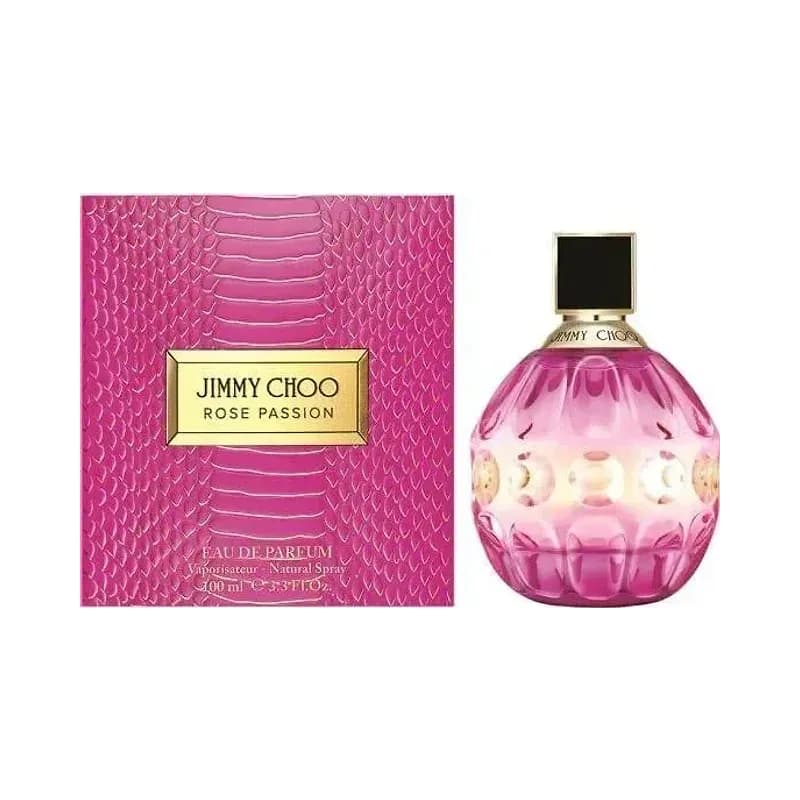 בושם לאישה 100 מ"ל Jimmy Choo Rose Passion - או דה טואלט E.D.T. לנשים עם ניחוח מפתה ומרענן
