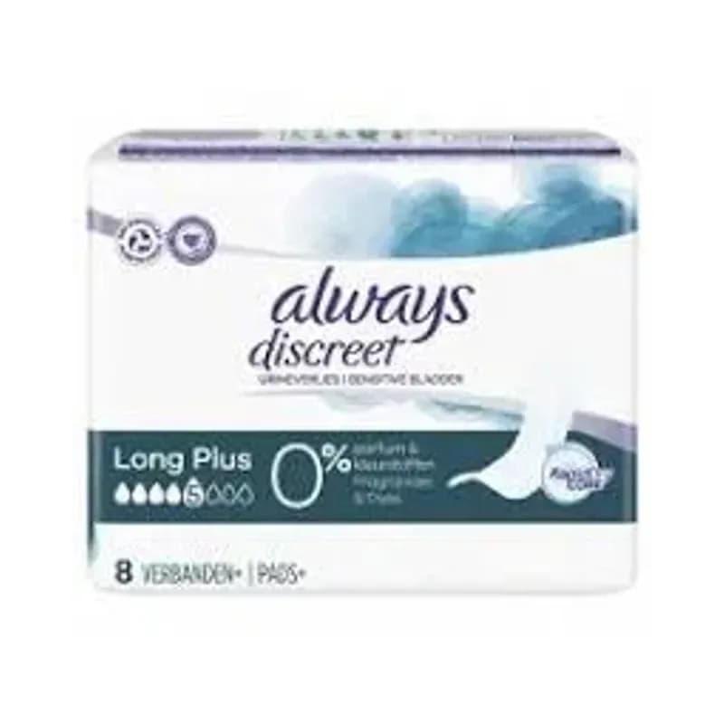 Always Discreet Incontinence Pads Long Plus