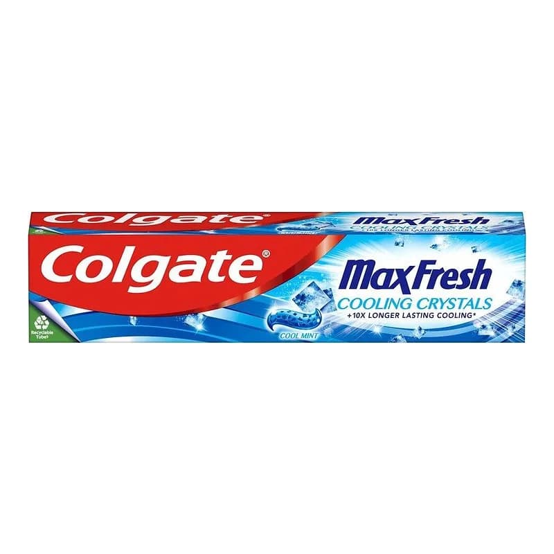 Colgate - משחת שיניים Max Fresh Cooling Crystals - נפח 100 מ''ל