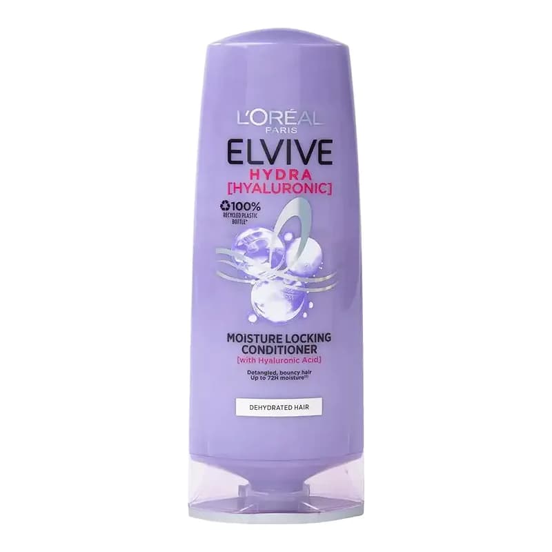 Elvive - מרכך Hydra Hyaluronic לוכד לחות עד 72 שעות מבית Loreal - נפח 500 מ''ל