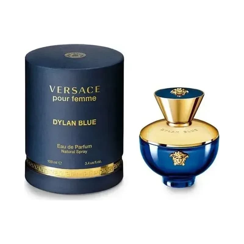 בושם לאישה 100 מ"ל Versace Pour Femme Dylan Blue - או דה פרפיום E.D.P. לנשים שמחפשות ניחוח מפתה ומפואר