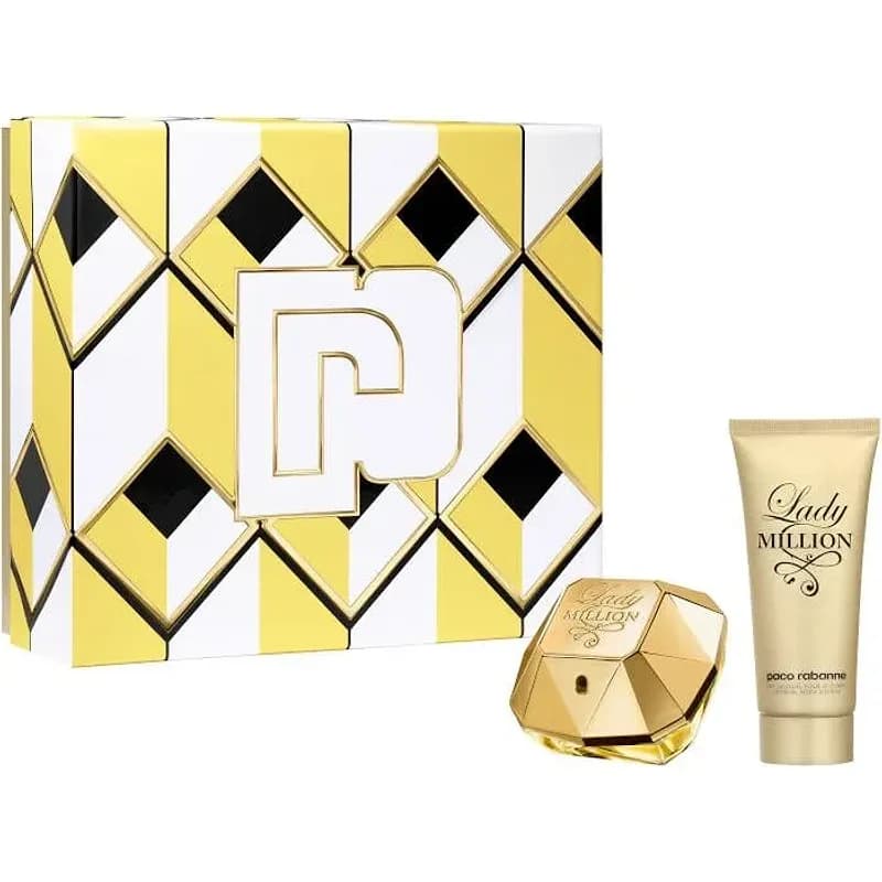סט Paco Rabanne Lady MILLION - תחליב גוף ובושם לאשה