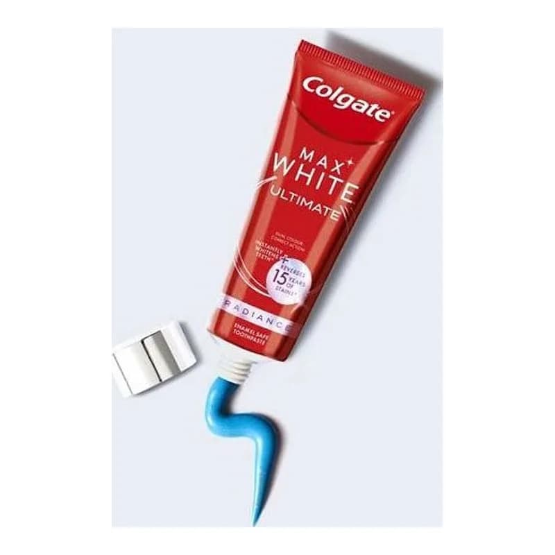 Colgate - משחת שיניים Max White ניקיון מעולה - בנפח 75 מ''ל