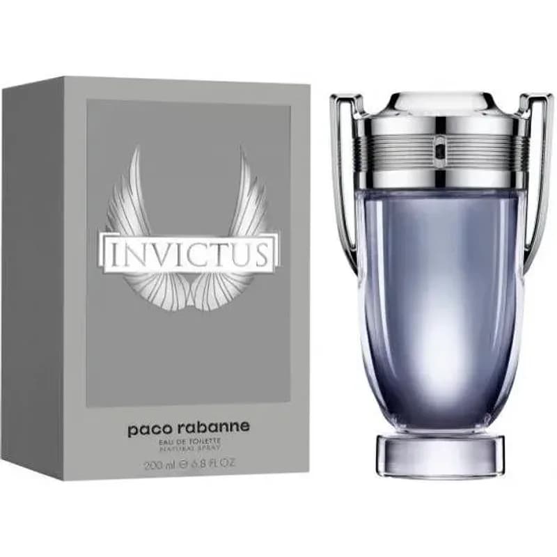 בושם לגברים: Paco Rabanne Invictus או דה טואלט E.D.T בנפח 200 מ"ל