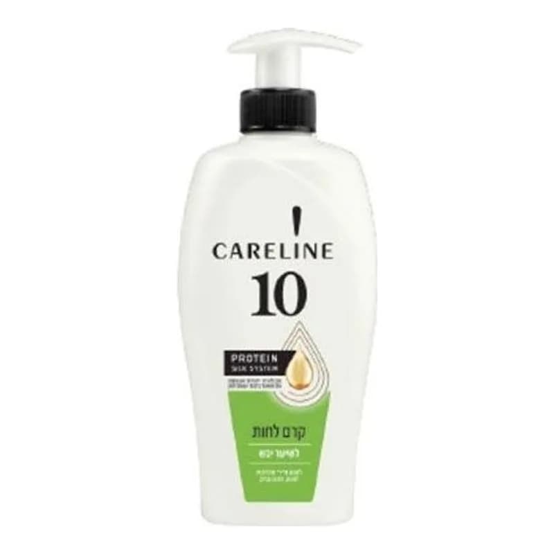 קרם לחות לשיער יבש 10 Careline מעניק לשיער לחות ורכות - נפח 400 מ''ל