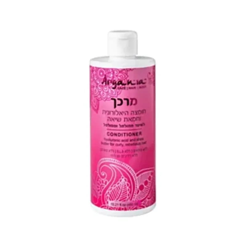 מרכך שיער ארגניה עם חומצה היאלורונית וחמאת שיאה 450 מ"ל