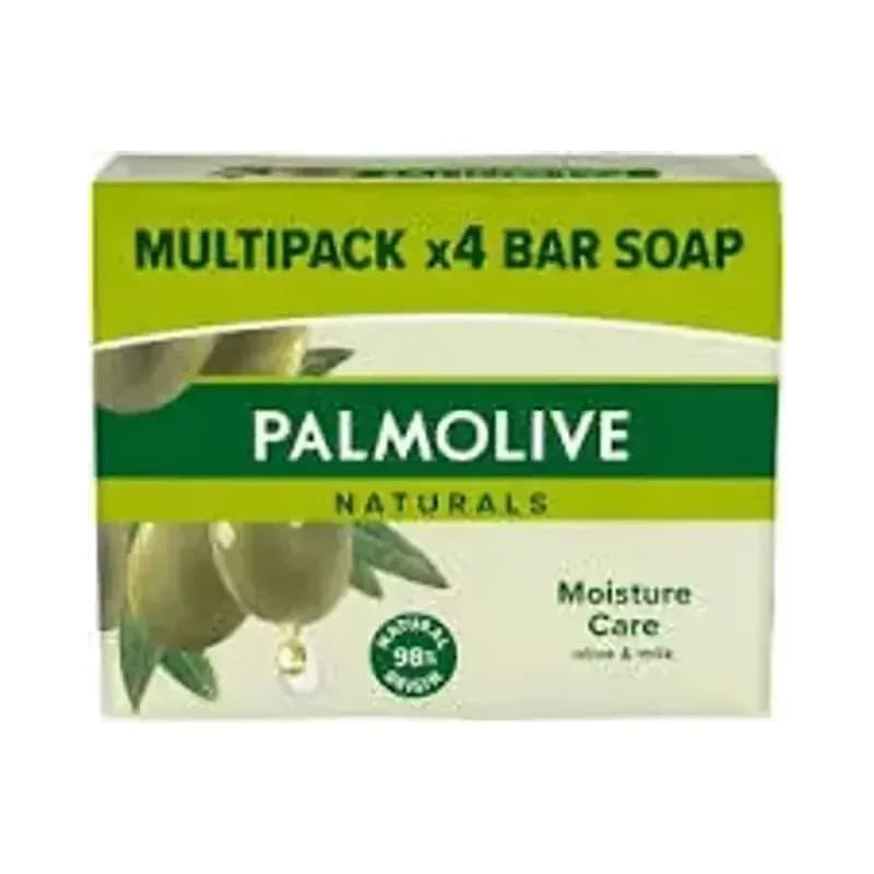 Palmolive - סבון מוצק Naturals בניחוח שמן זית - 4 יחידות
