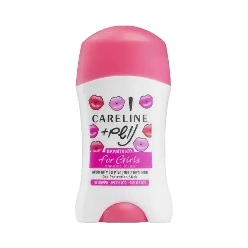 קרליין דאורדורנט סטיק נושם Careline Sweet Kiss - נפח 50 מ''ל
