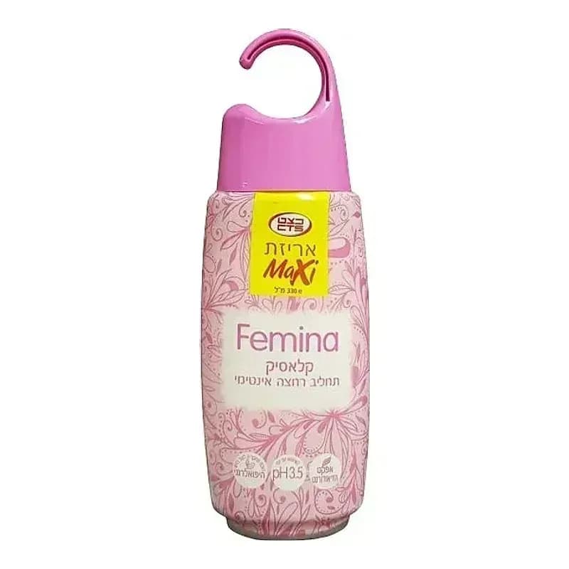 FEMINA פמינה קלאסיק - תחליב סבון לרחיצה אינטימית לנשים 330 מ"ל
