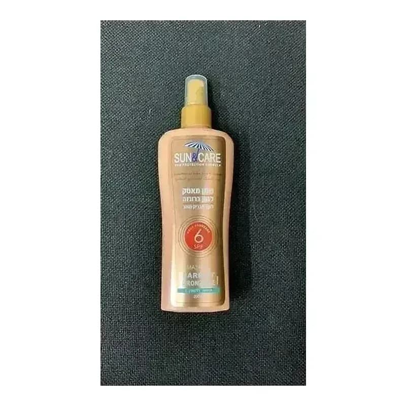 סאן&קאר שמן מאסק 200 SPF6מ"ל - הגנה מהשמש - V-Care