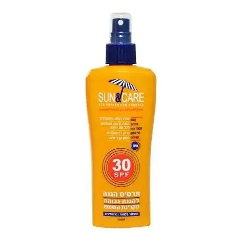 תרסיס הגנה מבוגרים – 200 מ"ל – UVA B SPF 30 – סאן קר