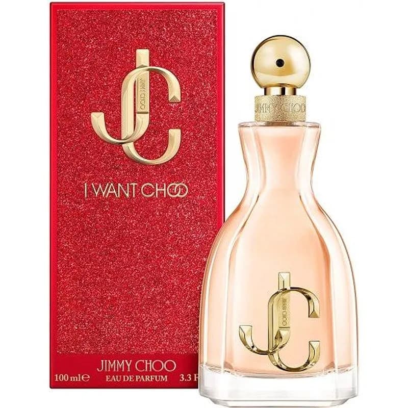 בושם לאישה 100 מ"ל Jimmy Choo I Want Choo - או דה פרפיום E.D.P. לנשים שמחפשות ניחוח מפתה ומושך