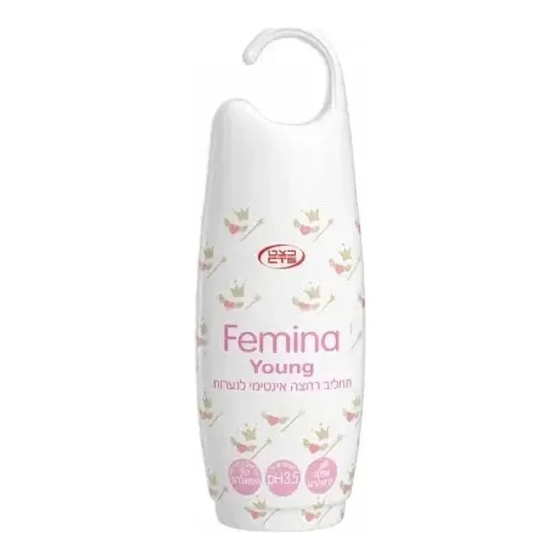 Femina - יאנג תחליב רחצה אינטימי - בנפח 220 מ''ל