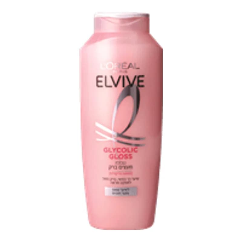 Elvive - שמפו מעצים ברק Glycolic Gloss מבית Loreal - נפח 500 מ''ל