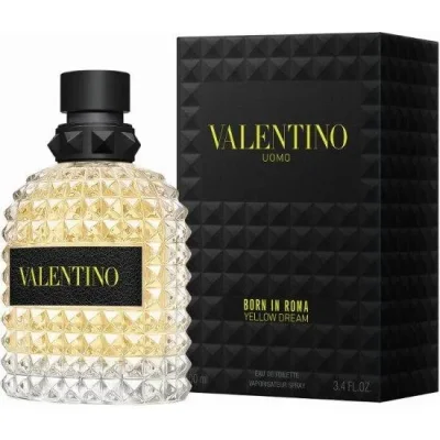 בושם לגבר 100 מ"ל Valentino Uomo Born In Roma Yellow Dream - או דה טואלט E.D.T. המשך את החלום הצהוב שלך!