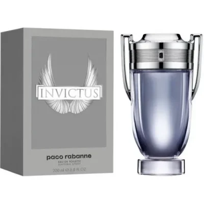 בושם לגברים: Paco Rabanne Invictus או דה טואלט E.D.T בנפח 200 מ"ל