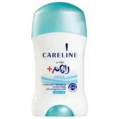 קרליין - דאודורנט סטיק נושם כחול לאישה 50 מ"ל | CARELINE