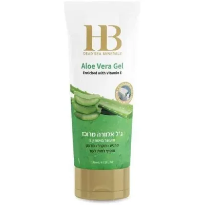 ג'ל אלוורה מרוכז עם ויטמין E -  HB טיפוח מקצועי לעור הפנים בנפח 180 מ"ל