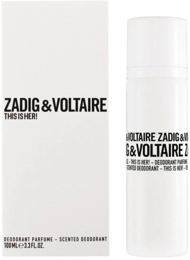 THIS IS HER דאודורנט ספריי לאשה - ZADIG & VOLTAIRE