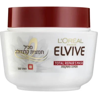 אלביב מסכה משקמת לשיער פגום וחסר חיוניות