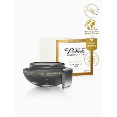 פרמייר ים המלח מסכת הקסם השחור (Premier Dead Sea 60ml Miracle Noir Mask) בנפח 60 מ"ל טיפוח מקצועי לעור חלק ומוצק