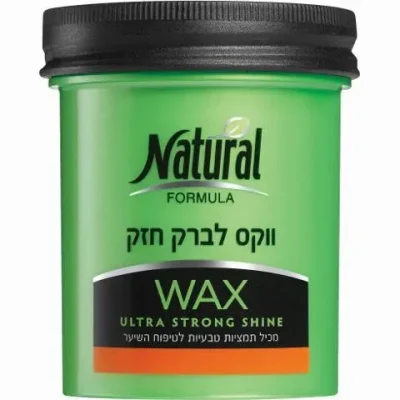נטורל פורמולה ווקס לברק חזק